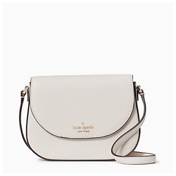 Kate Spade leila mini flap crossbody in parchment - Picture 3 of 10